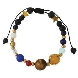 Out of this World Stone Planet Pull Bracelet
